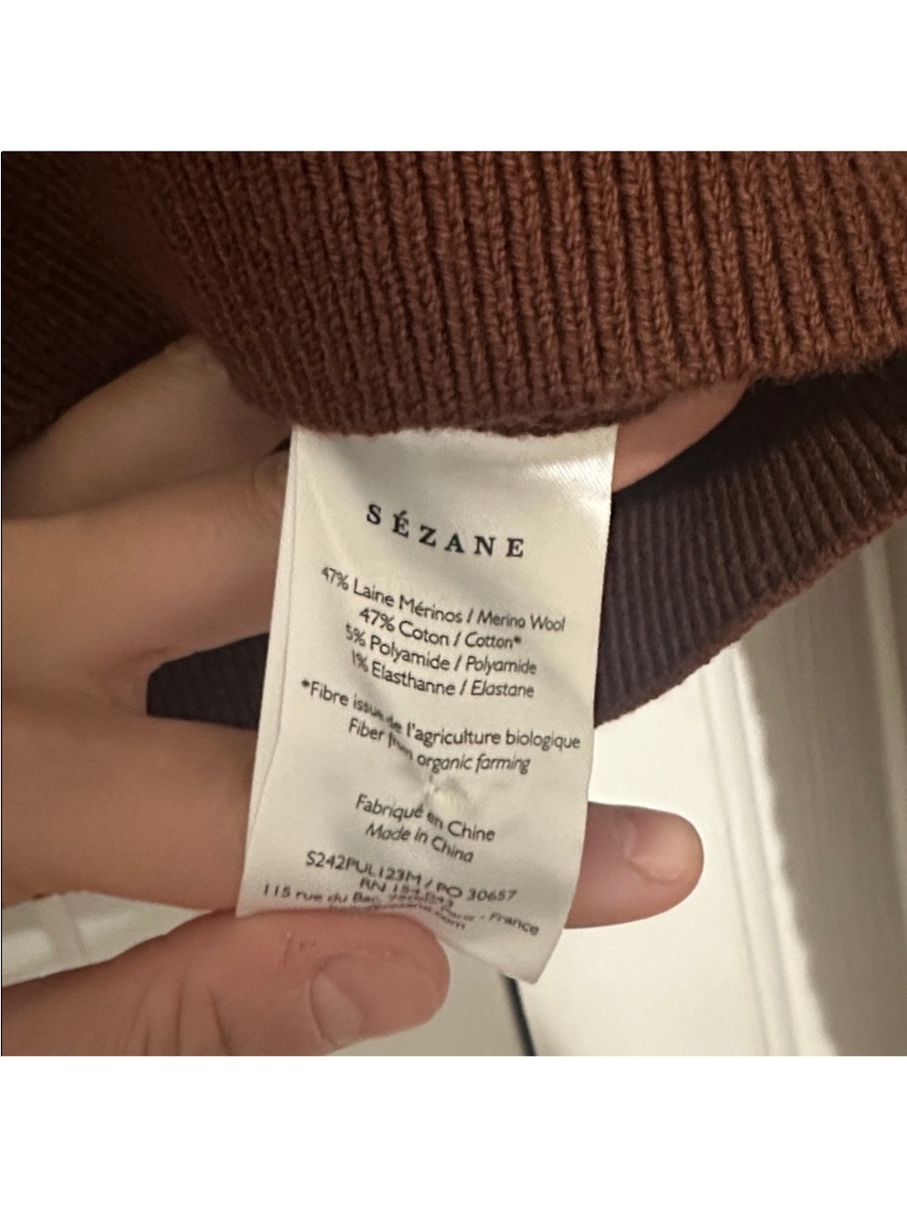 Sezane Camilla Jumper - Picture 4 of 6